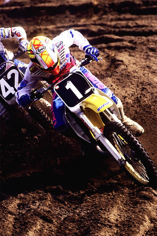Guy Cooper Motorcycle Cross Country Driver Jigsaw Puzzle