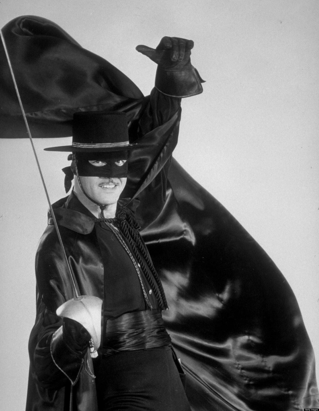 Guy Williams As Zorro Classic Abc Tv Show Picture Photo Print