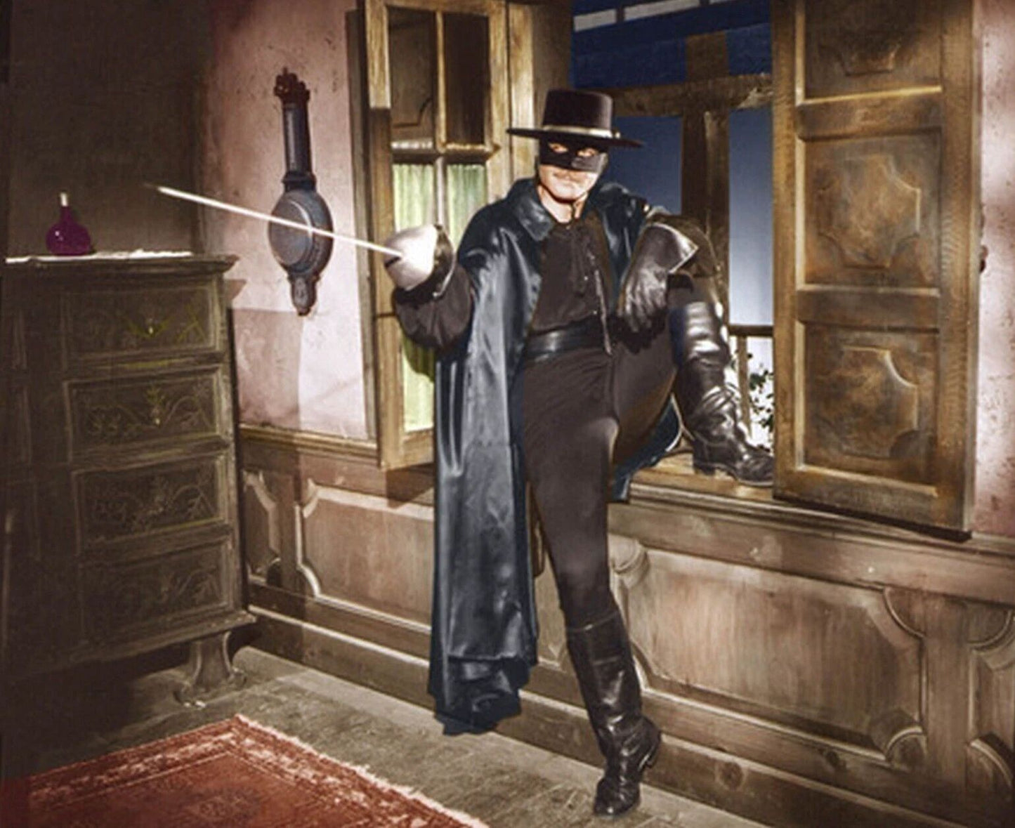 Guy Williams As Zorro In Classic Tv Show Publicity Picture Photo Print