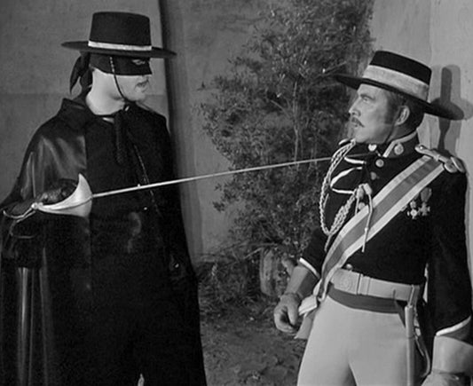 Guy Williams As Zorro In Classic Tv Show Retro Picture Magnet Print