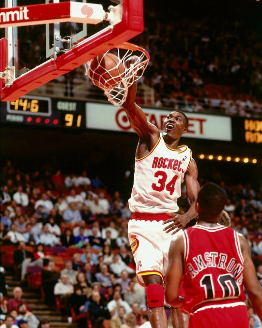 Hakeem Olajuwon Photo Houston Rockets Basketball Nba