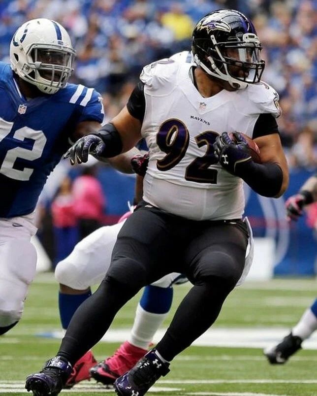 Haloti Ngata Magnet Baltimore Ravens Picture Nfl Vs Colts