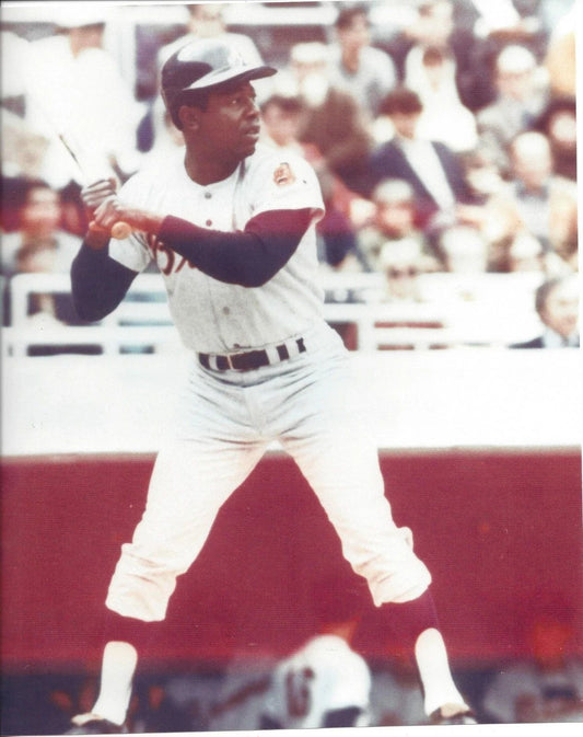 Hank Aaron Photo Atlanta Braves Baseball Picture Mlb Color