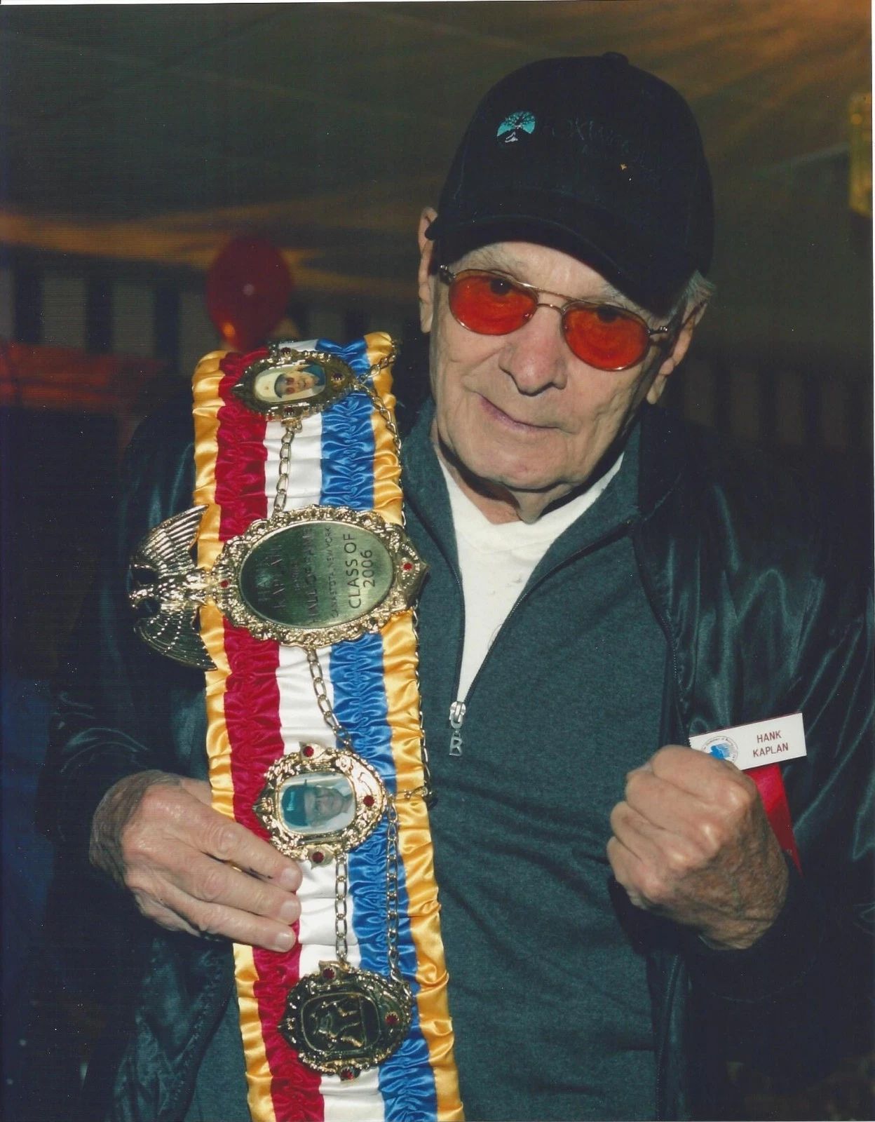 Hank Kaplan Photo Boxing Picture With Belt