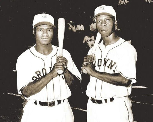 Hank Thompson & Willard Brown Magnet St. Louis Browns Baseball Picture Mlb