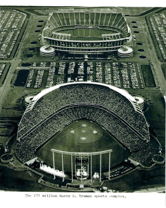 Harry S Truman Sports Complex Keychain Kansas City Royals Kc Baseball Stadium