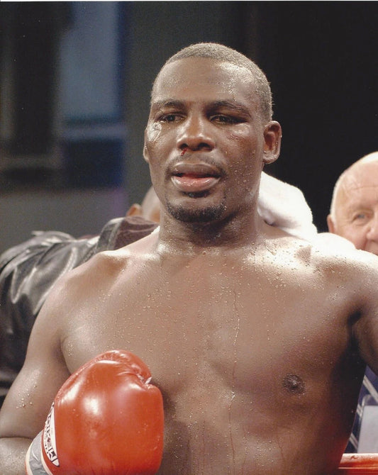 Hasim Rahman Keychain Boxing Picture Close Up