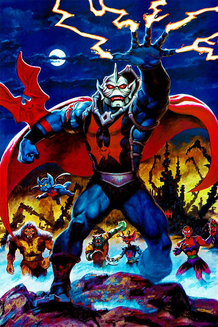 Heman And Shera Masters Of The Universe Skeletor Decor Wall Art Poster