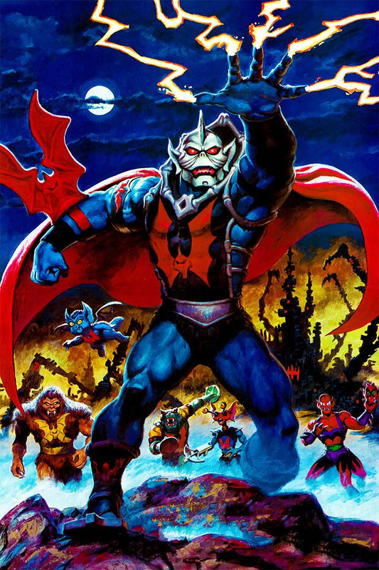 Heman And Shera Masters Of The Universe Skeletor Decor Jigsaw Puzzle