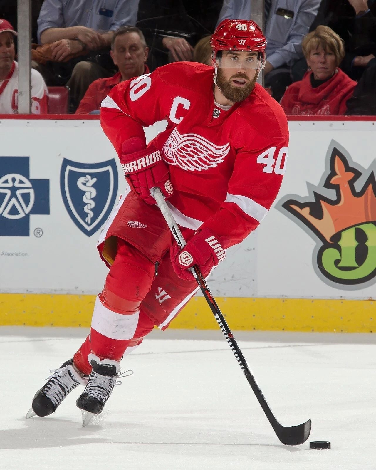 Henrik Zetterberg Keychain Hockey Detroit Red Wings Picture Nhl