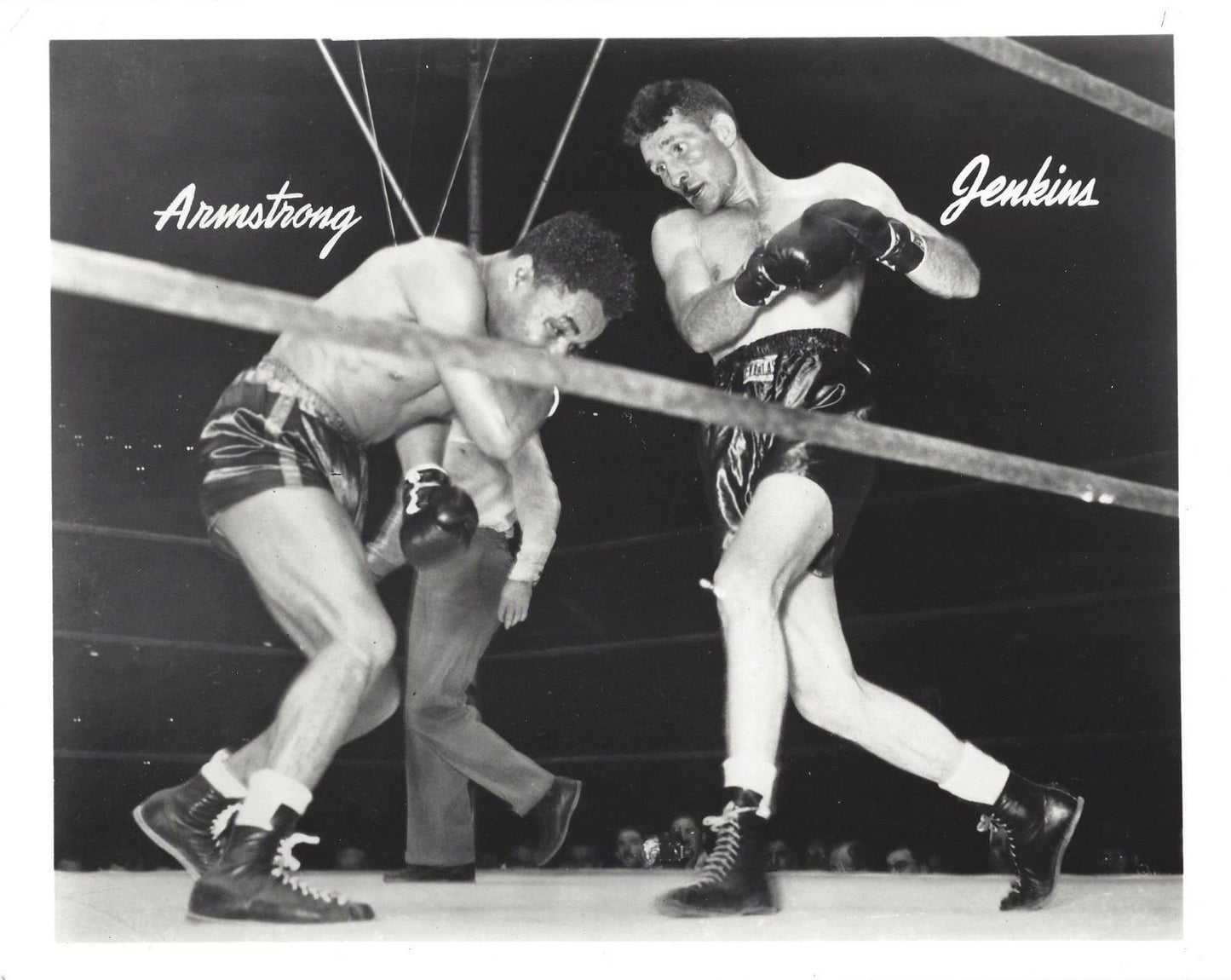Henry Armstrong Vs Lew Jenkins Photo Boxing Picture
