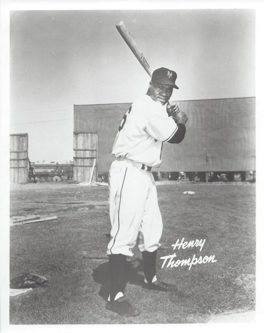 Henry Thompson Keychain New York Giants Ny Mlb Baseball Picture Hank