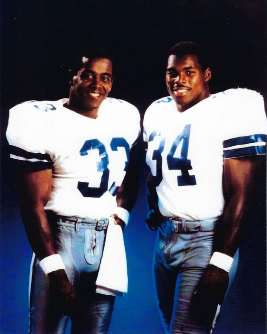 Herschel Walker Tony Dorsett Magnet Dallas Cowboys Picture Football Close Up