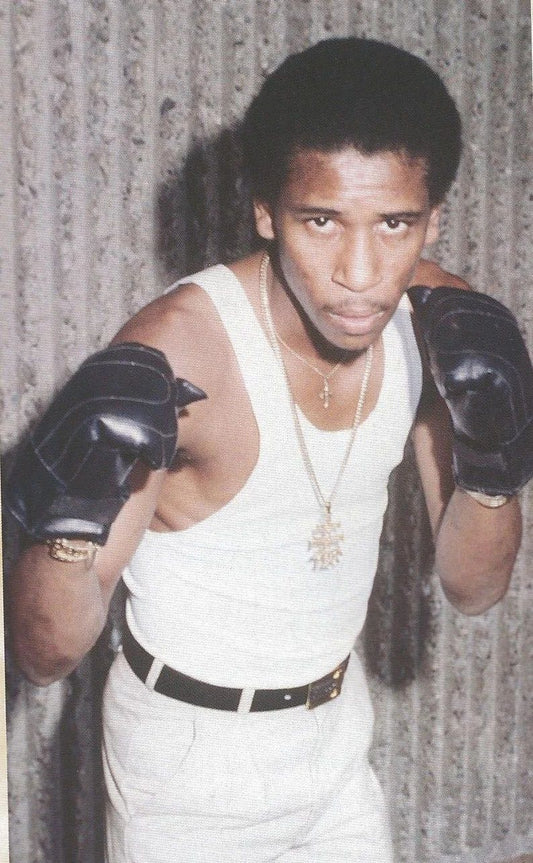 Hilario Zapata Keychain Boxing Picture White Border