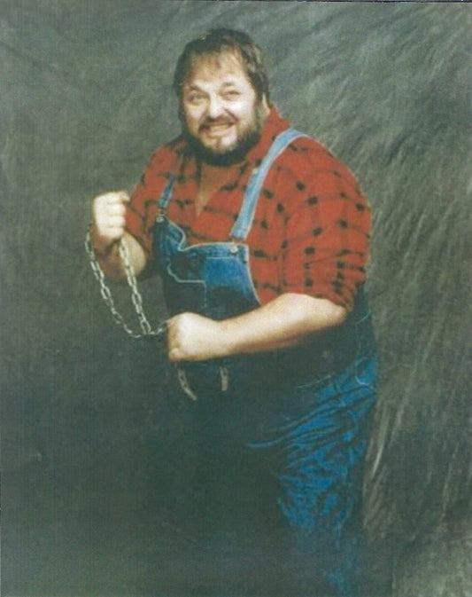 Hillbilly Cousin Luke Keychain Wrestling Picture Wwf Color