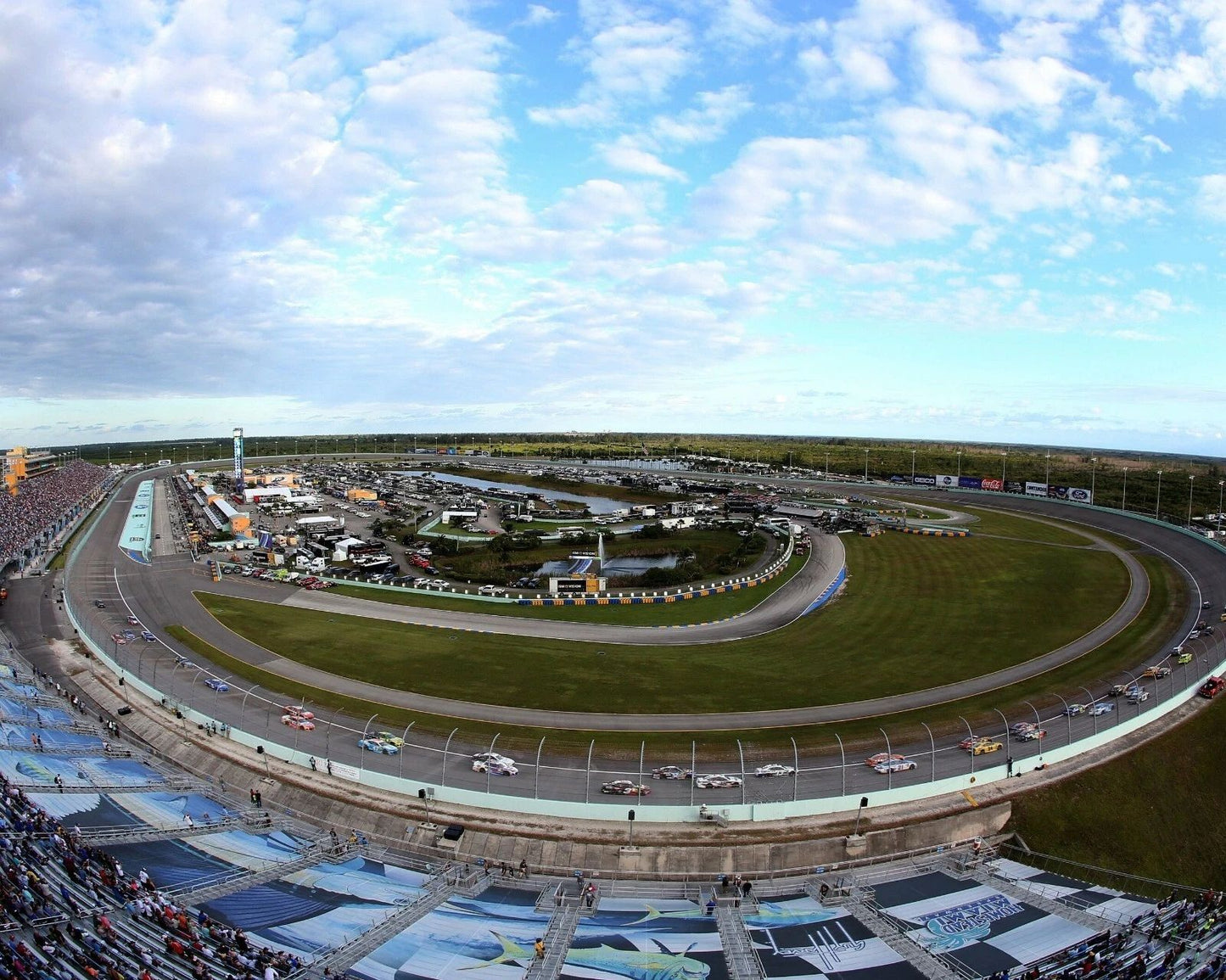 Homestead Miami Speedway Magnet Auto Racing Track Picture Nascar