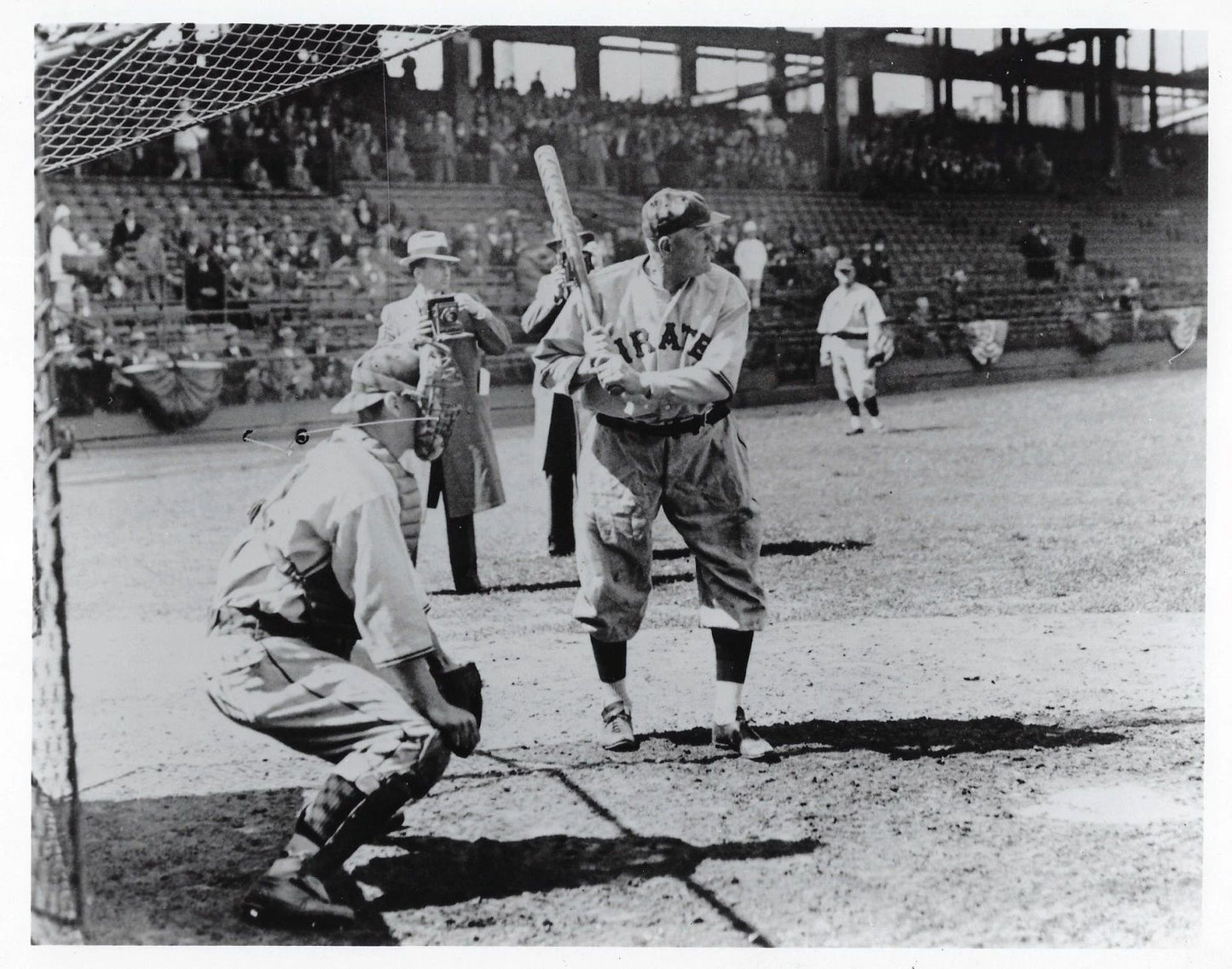 Honus Wagner Magnet Pittsburgh Pirates Baseball Picture At Bat