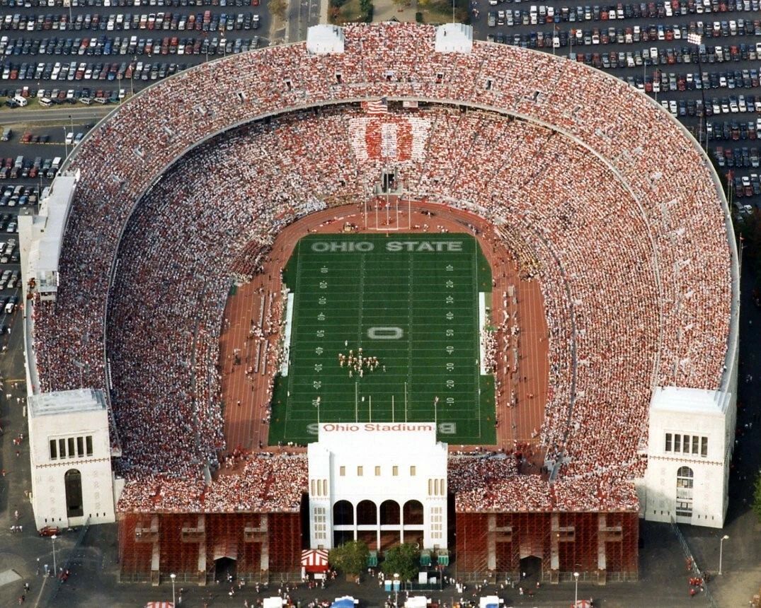 Horseshoe Stadium Magnet Ohio State Buckeyes Picture Ncaa Football The Shoe
