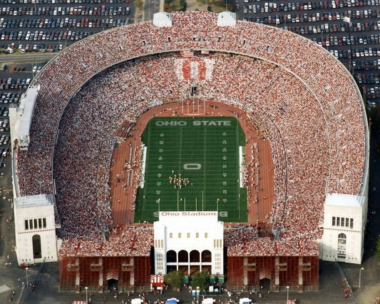 Horseshoe Stadium Photo Ohio State Buckeyes Picture Ncaa Football The Shoe