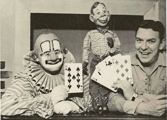 Howdy Doody Show Magnet Tv Picture Buffalo Bob Smith Clara Bell The Clown