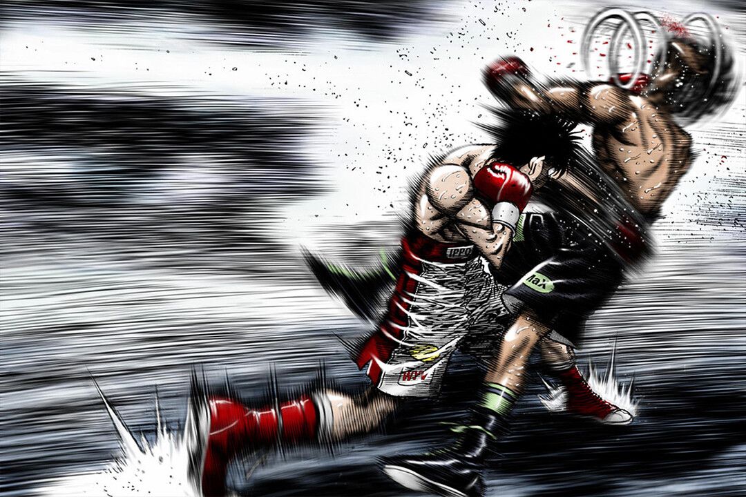 Hajime No Ippo New Challenger Rising Boxing Anime Wall Art Home Poster