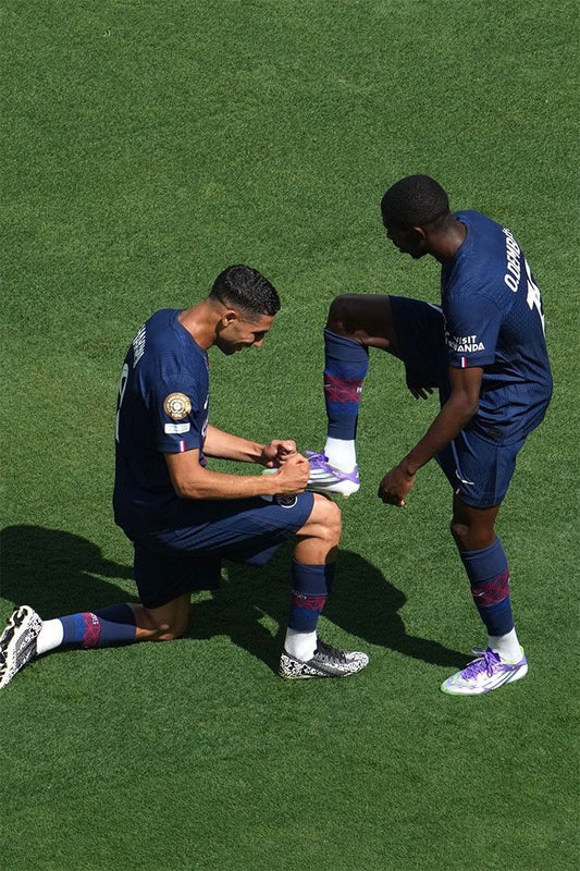 Hakimi Dembele Iconic Celebration Paris World Cup 2025 Soccer Jigsaw Puzzle