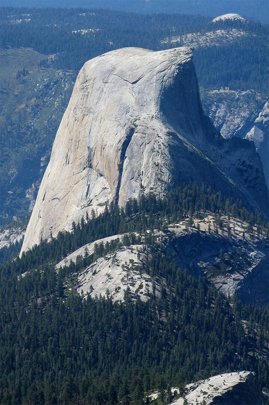 Half Dome And Clouds Yosemite National Park California Wall Decor Jigsaw Puzzle