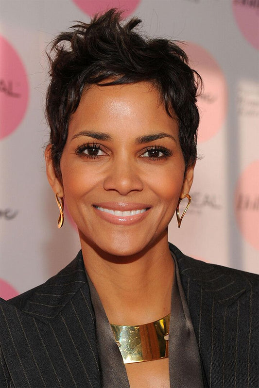 Halle Berry 80S 90S Model Movie Actress Artist Wall Art Decor Jigsaw Puzzle