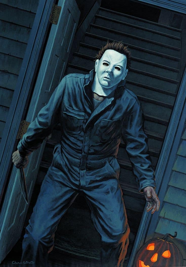 Halloween Horror Michael Myers Print Poster