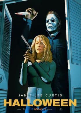 Halloween Movie Poster Print Poster