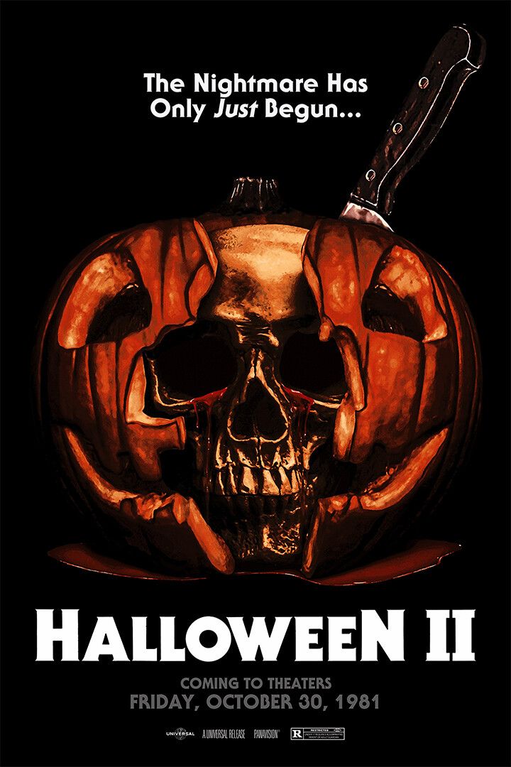 Halloween 2 Vintage Classic Horror Movie Jigsaw Puzzle