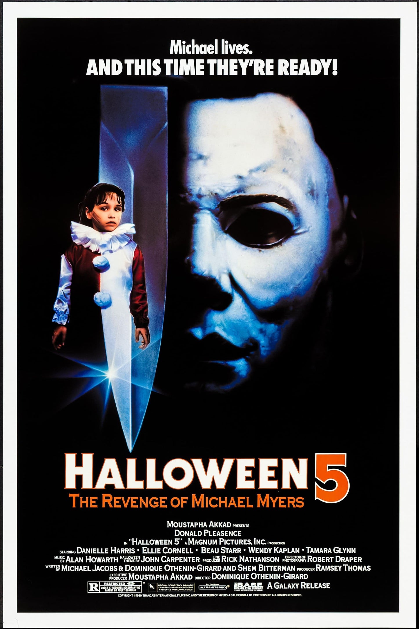 Halloween 5 The Revenge Of Michael Myers (1989) Movie Magnet