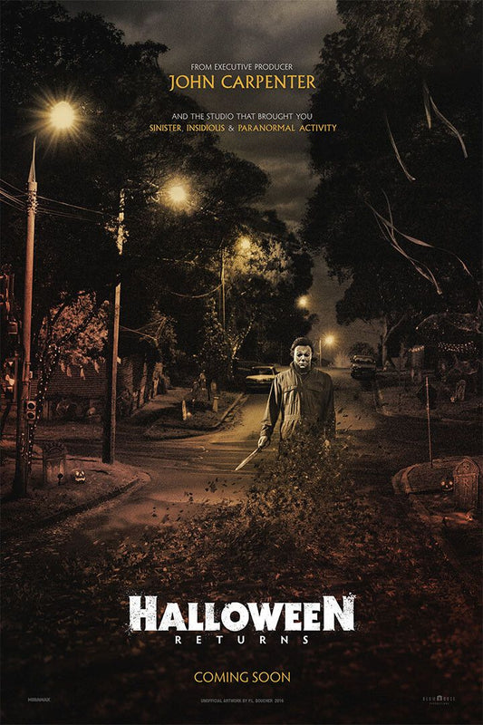Halloween Movie Horror Thriller Adventure Print Jigsaw Puzzle