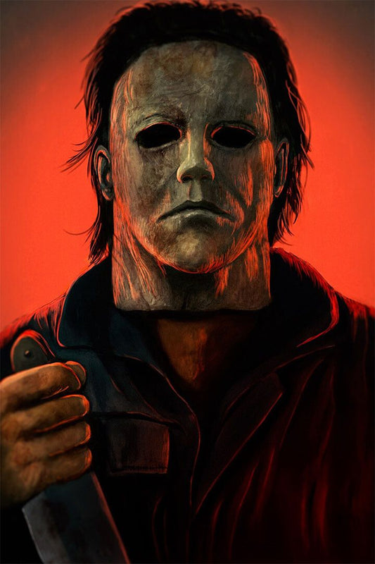 Halloween Movie Michael Myers Thriller Horror Jigsaw Puzzle