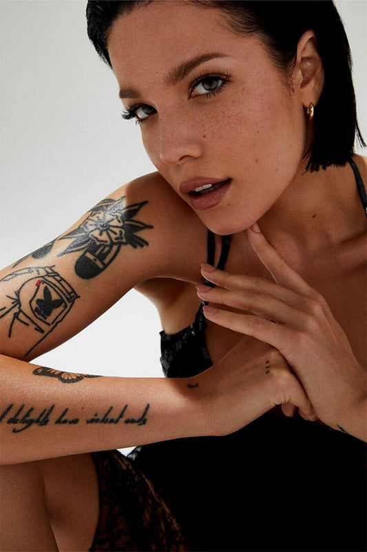 Halsey Ashley Music Sexy Singer Star Painting Print Jigsaw Puzzle