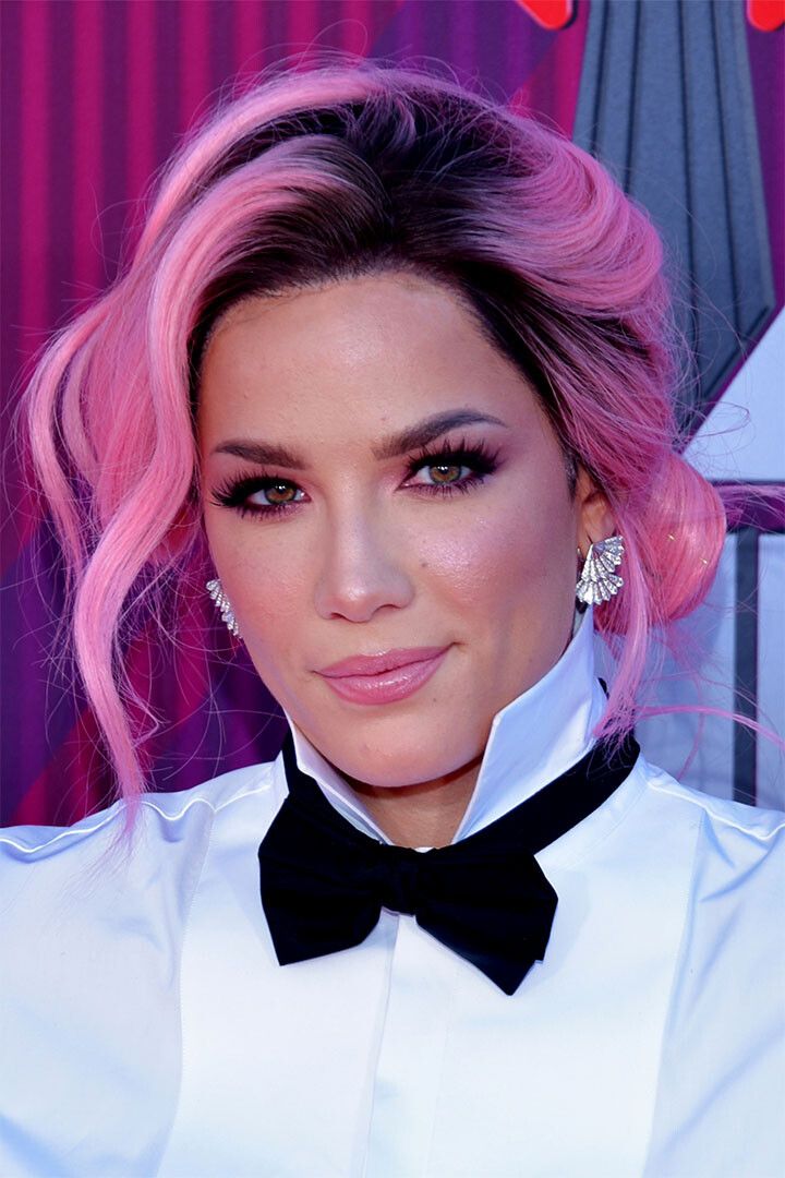 Halsey Music Cover Singer Star Songwriter Print Keychain