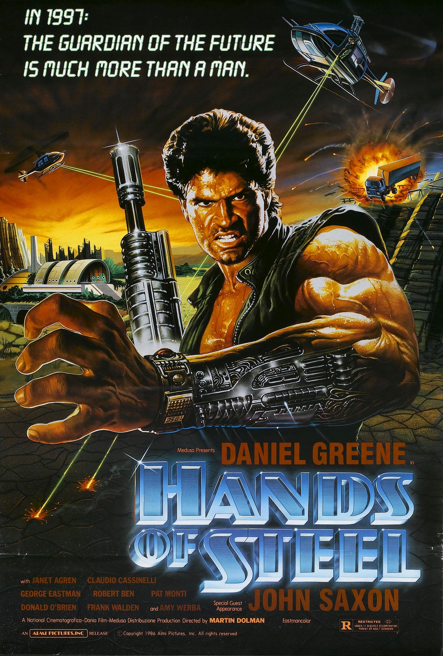 Hands Of Steel 01 Movie Keychain