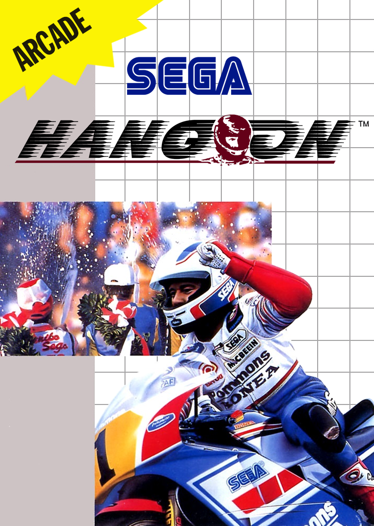 Hang On(2) Sega Master System Keychain