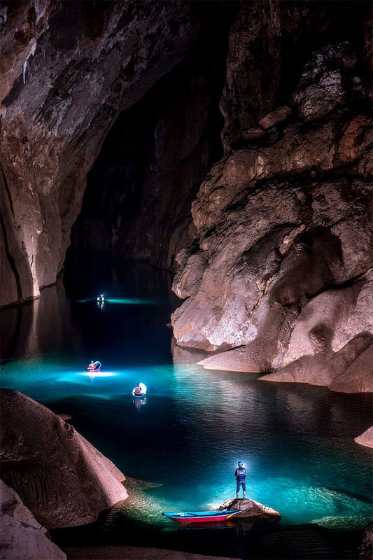 Hang Trong Grotto At Halong Bay Nature Painting Wall Home Decor Jigsaw Puzzle