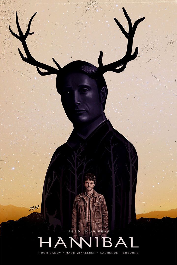 Hannibal Movie Crime Thriller Horror Print Wall Art Home Decor Poster