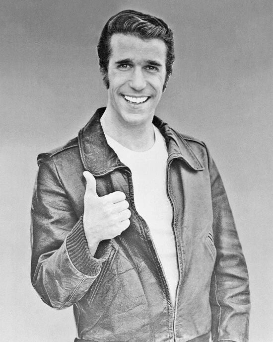 Happy Days Henry Winkler As Fonzie Glossy Keychain 'The Fonz' Keychain 2