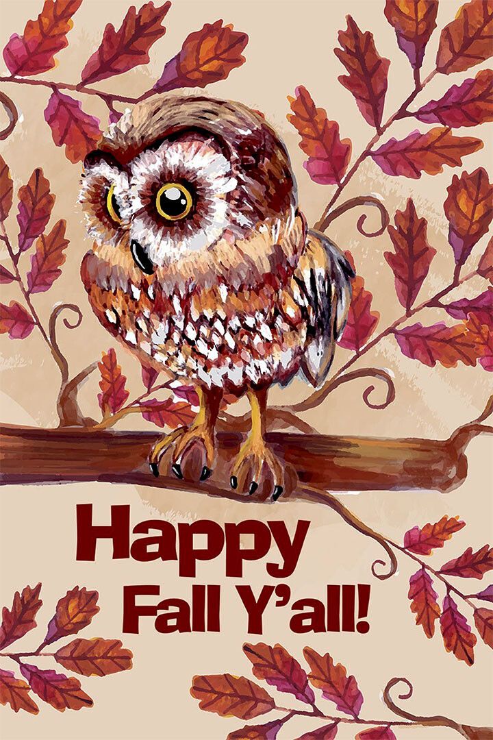 Happy Fall Yall Pumpkin Garden Autumn House Garden Flag Keychain