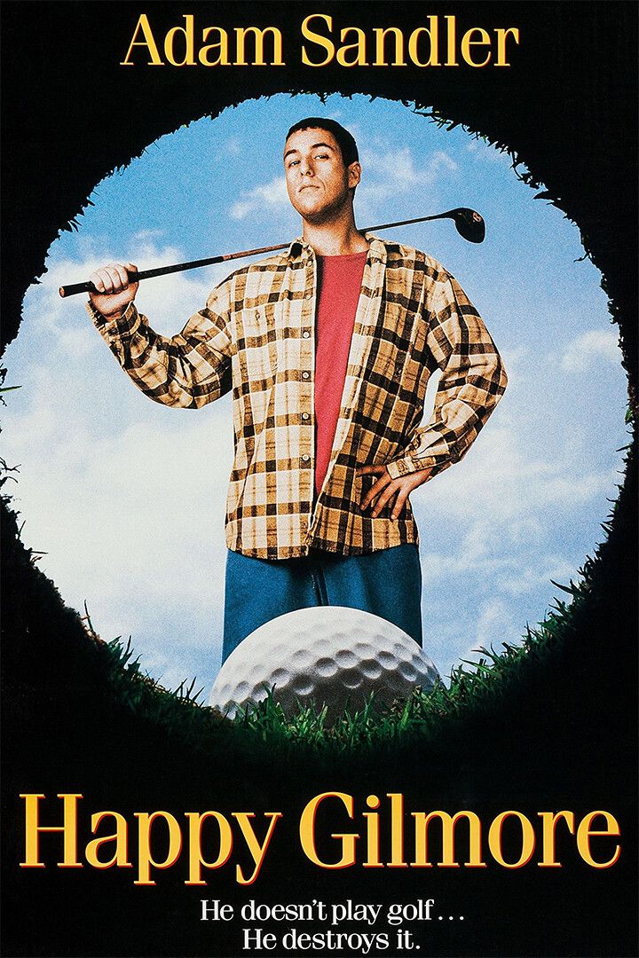 Happy Gilmore Fights Bob Barker Art Home Decor Poster