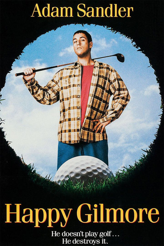 Happy Gilmore Fights Bob Barker Art Home Decor Jigsaw Puzzle