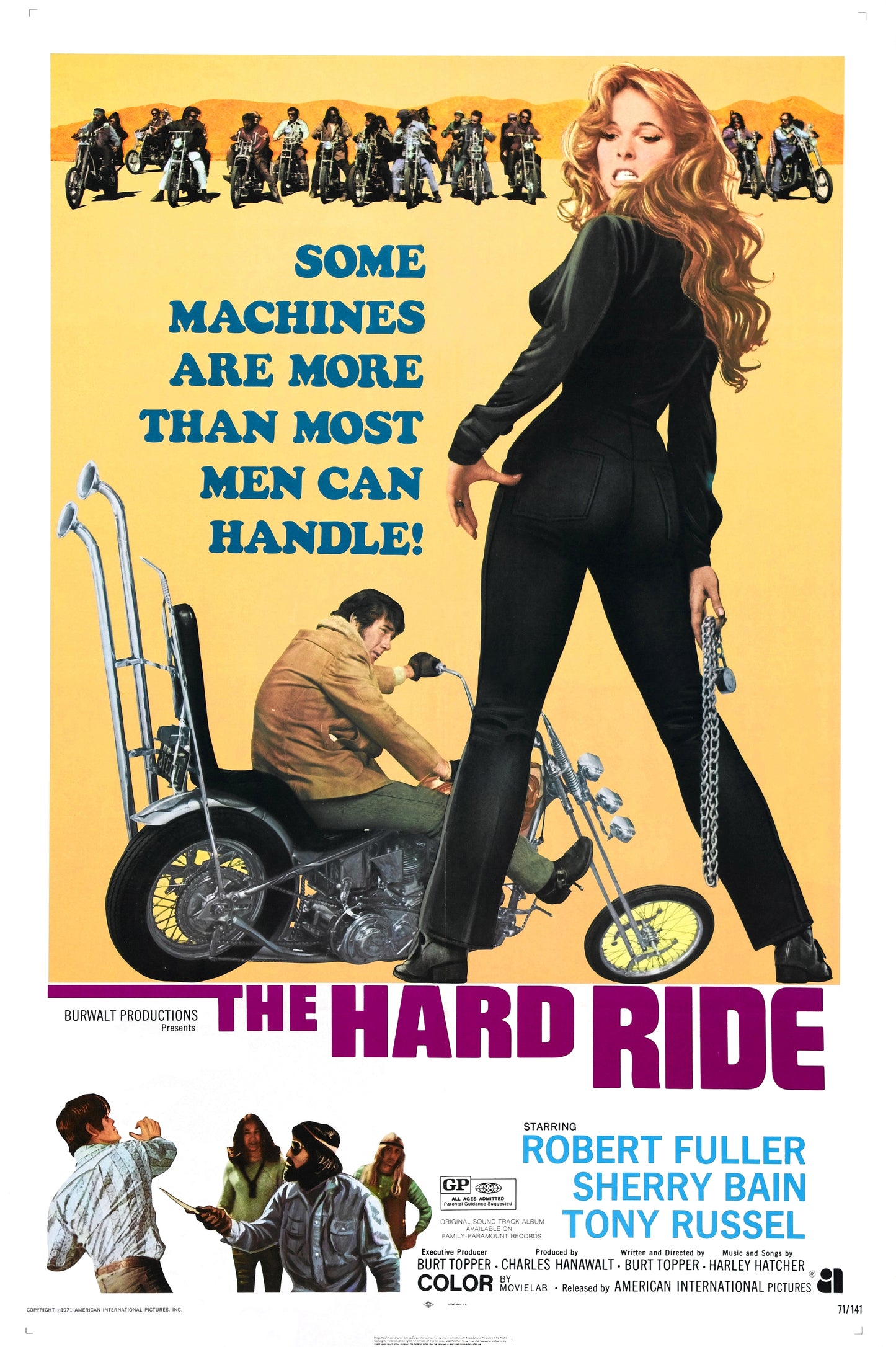 Hard Ride 01 Movie Magnet