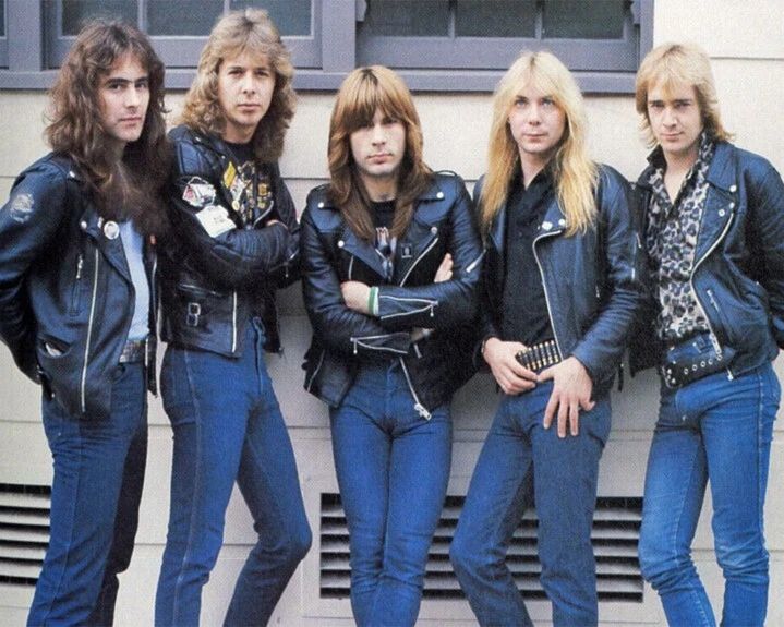 Hard Rock Band Iron Maiden Glossy Magnet Bruce Dickinson, Steve Harris Print 2