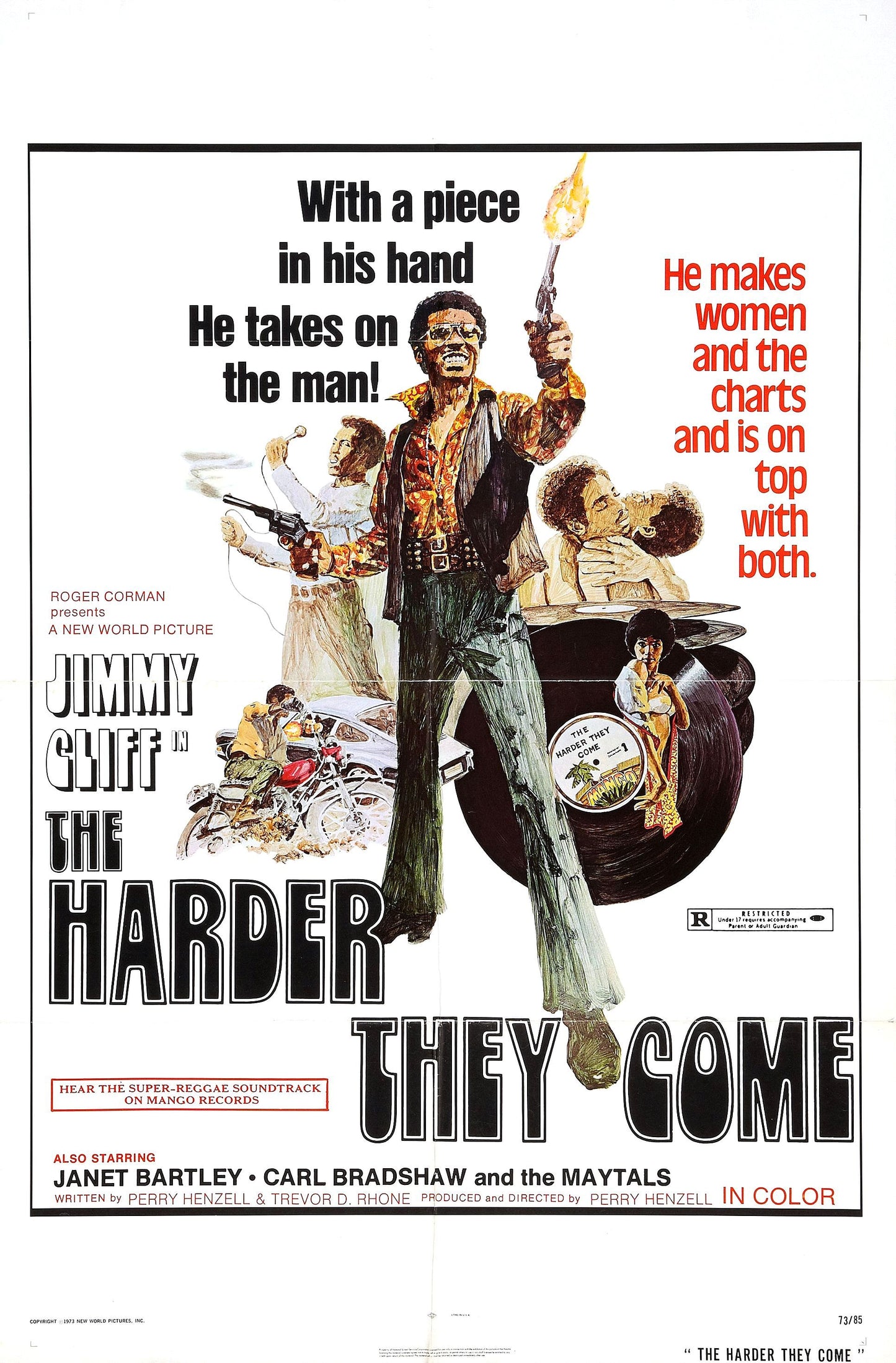 Harder They Come 01 Movie Magnet