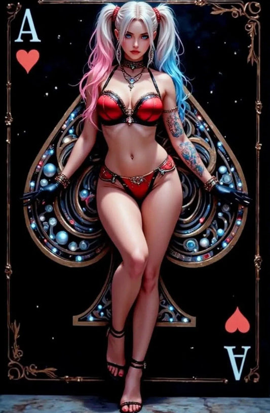 Harley Quinn Magnet Ups Shipping