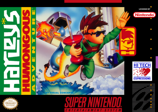 Harley S Humongous Adventure (Usa) Snes Print Poster