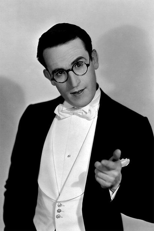 Harold Lloyd Old Film Star Safety Last Movie Jigsaw Puzzle